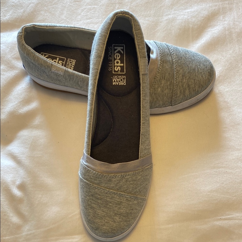 Keds Gray Sneakers Casual Slip-On